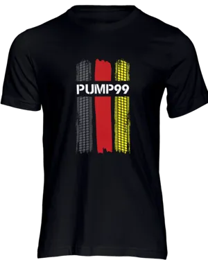 Pump99 German Flag Tyre Tracks T-Shirt
