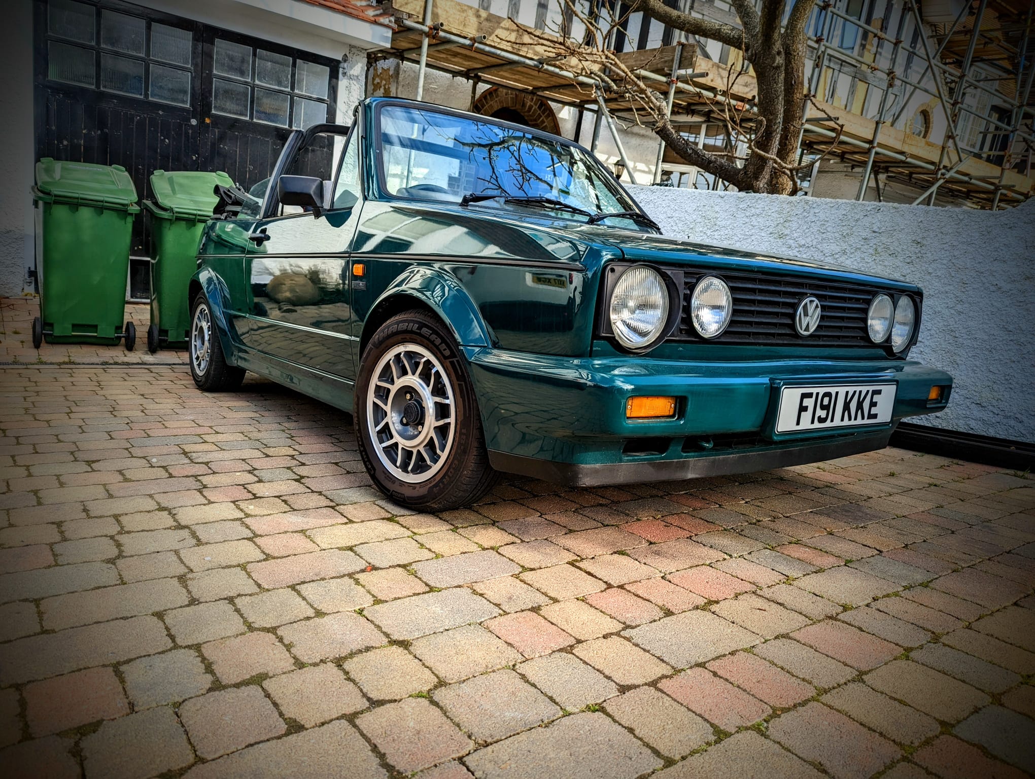 James Sutton's MK1 Volkswagen Golf Clipper Cabriolet